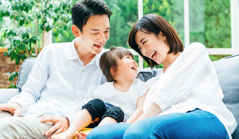 社員だけでなくご家族も加入できます